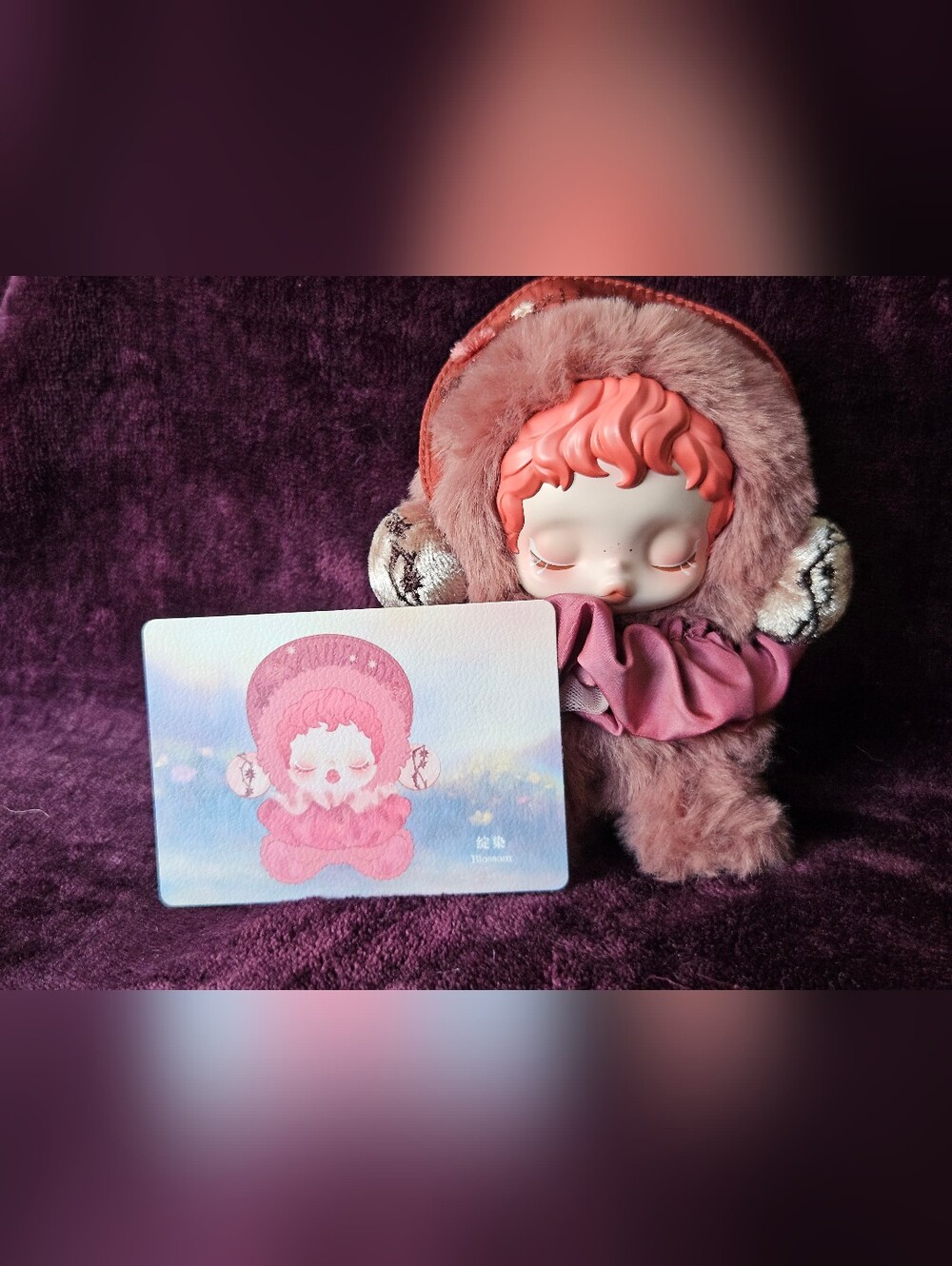 SKULLPANDA "L'impressionnisme"- Blossom Authentic Plush
